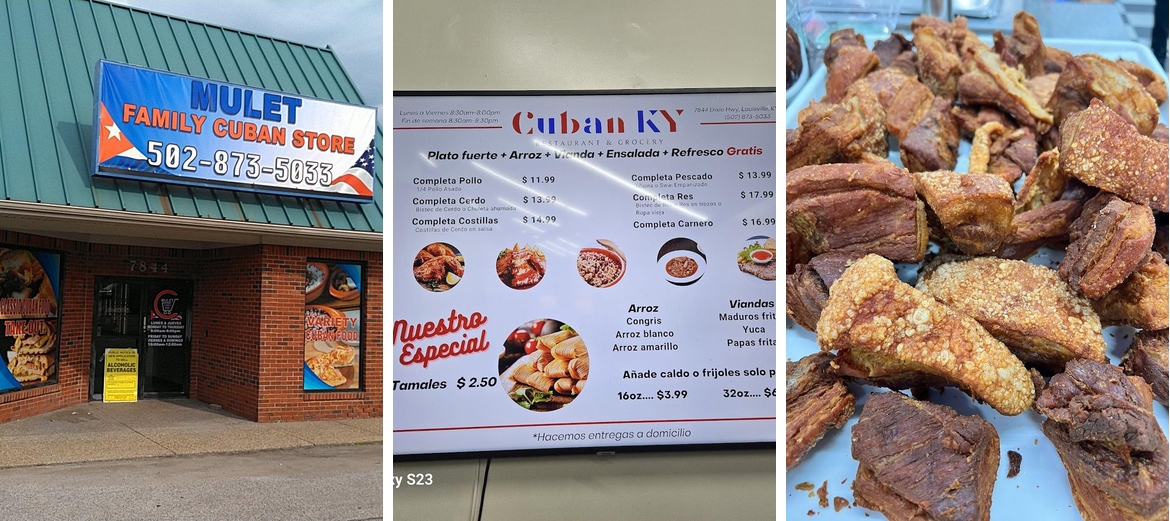 Cuban KY Restaurant & Grocery Menu