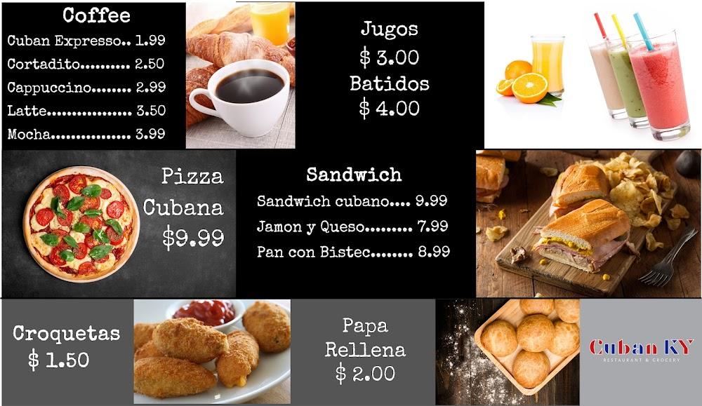 Cuban KY Restaurant & Grocery Menu image 1